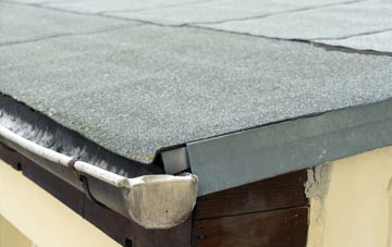 repair or replace Lintz flat roofing?